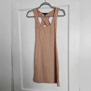 NWOT Forever 21 Cutout Ribbed Midi Dress